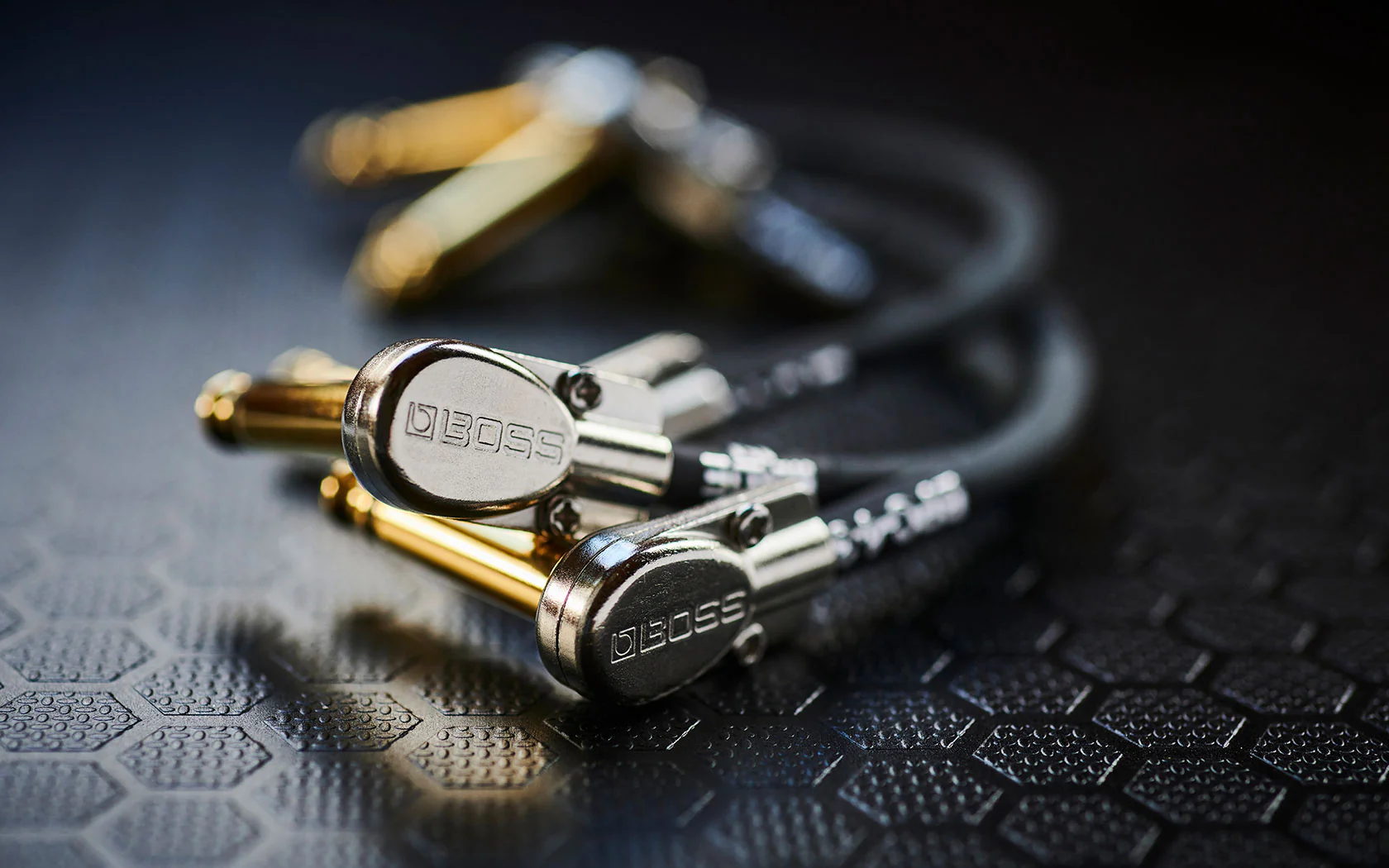 BOSS BPC-18 Patch Cable, 18"/45cm with Pancake Jack Plugs - Image 6