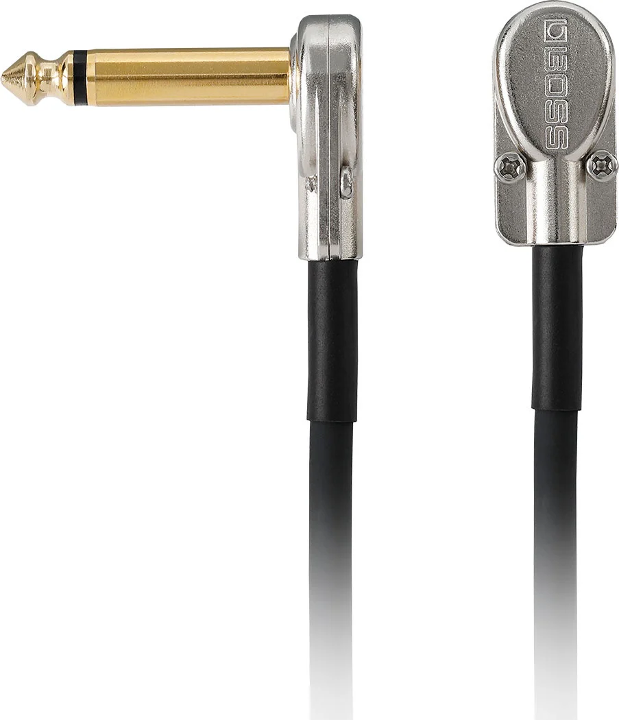 BOSS BPC-8 Patch Cable, 8"/20cm with Pancake Jack Plugs