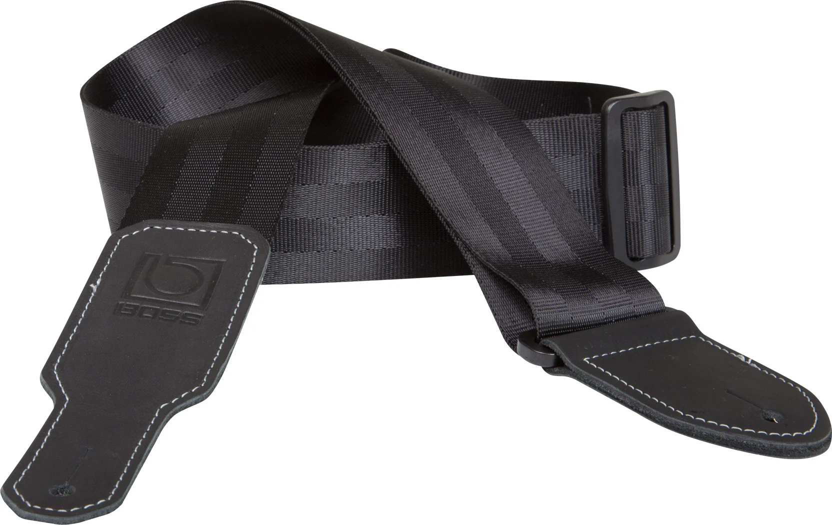 BOSS BSB-20-BLK 2" Black Seatbelt Guitar Strap