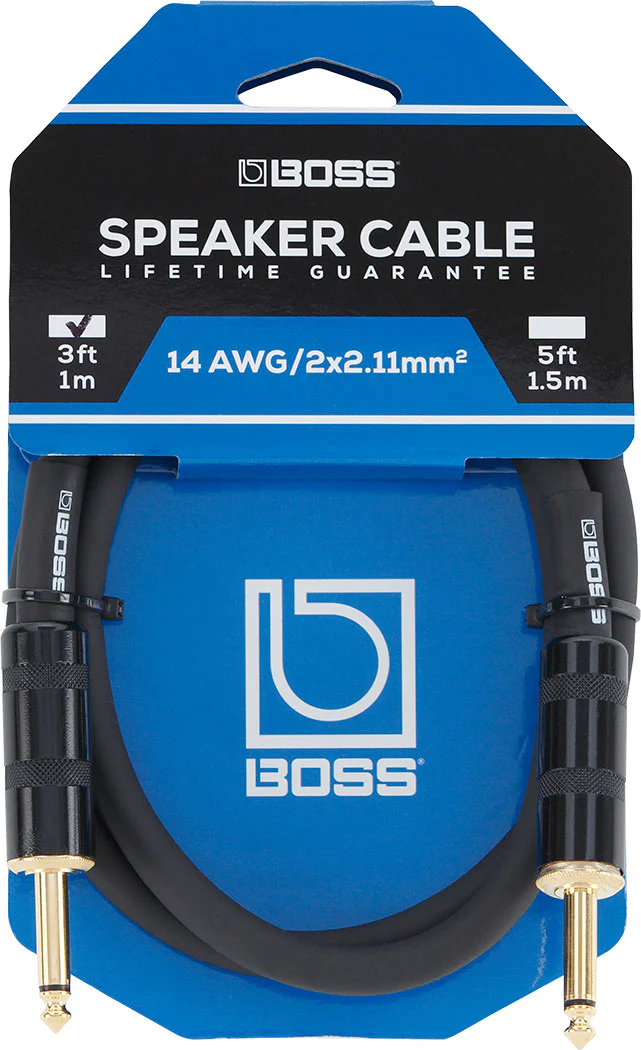 BOSS BSC-3 Speaker Cable, 3ft/1m, 14 AWG - Image 2