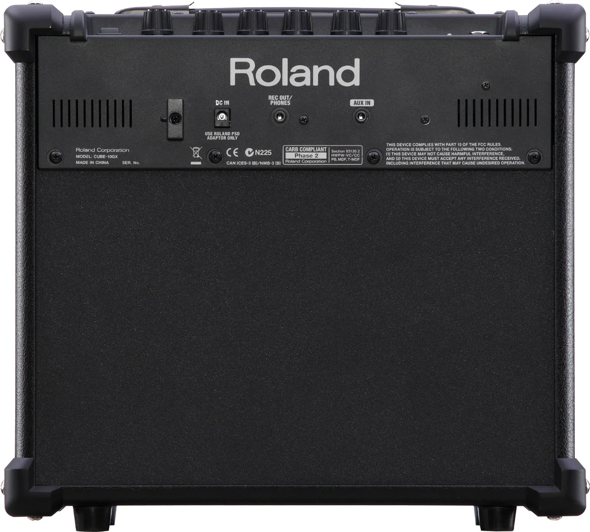 Roland CUBE-10GX 10 Watt 1 X8" Guitar Amplifier (Black) - Image 5