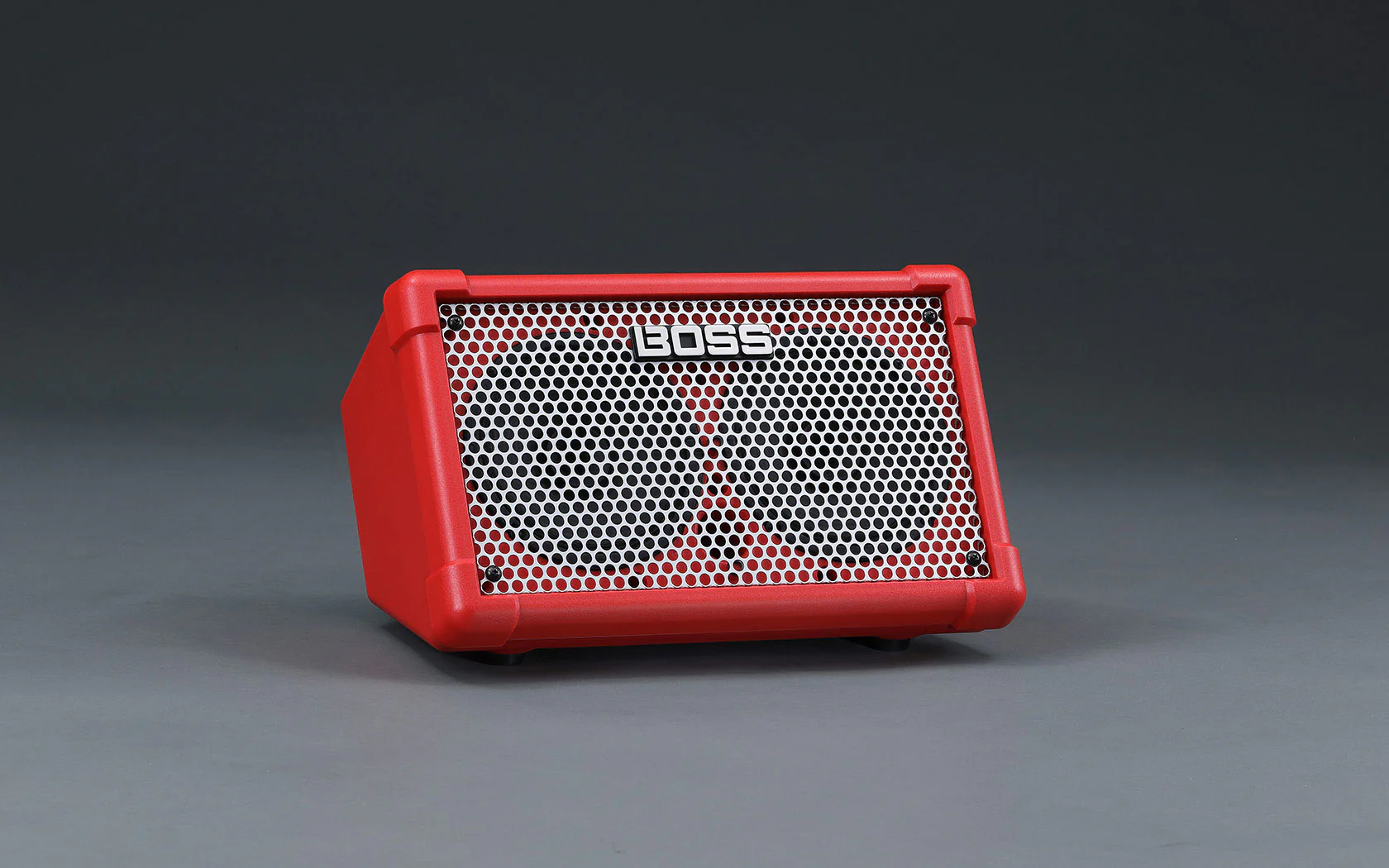 BOSS CUBE-ST2-R 10 Watt Stereo, Dual Channel Amplifier, Battery Powered (Red) - Image 6