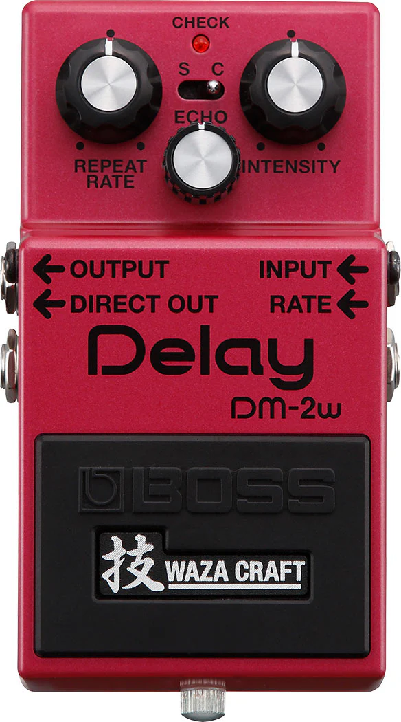 BOSS DM-2W Waza Craft Bucket Brigade Analog Delay Pedal