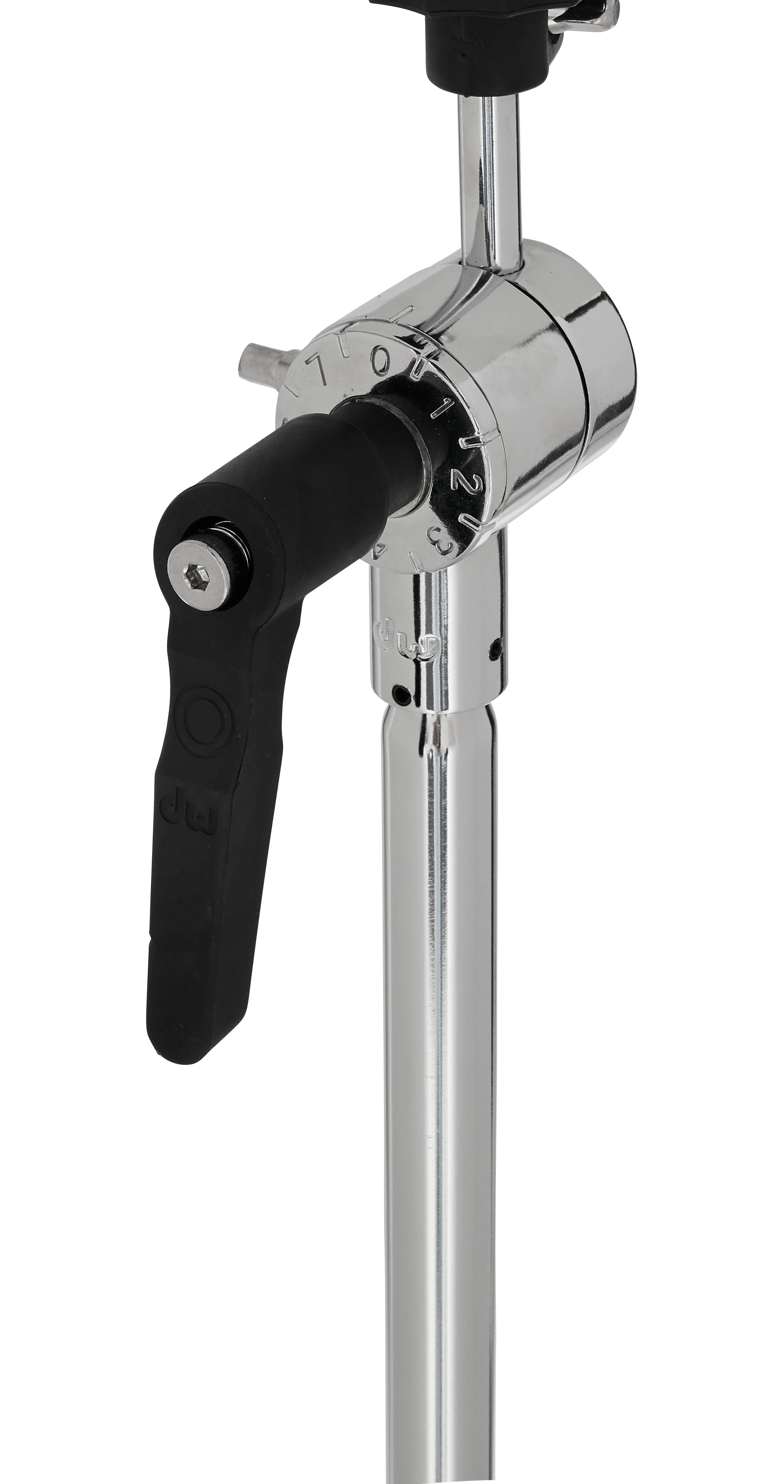 DW Drums 3000 Series Single Braced Straight Cymbal Stand, Chrome - Image 3