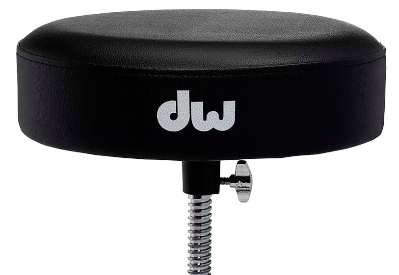 DW Drums 5000 Series Round Top Throne, Chrome - Image 2