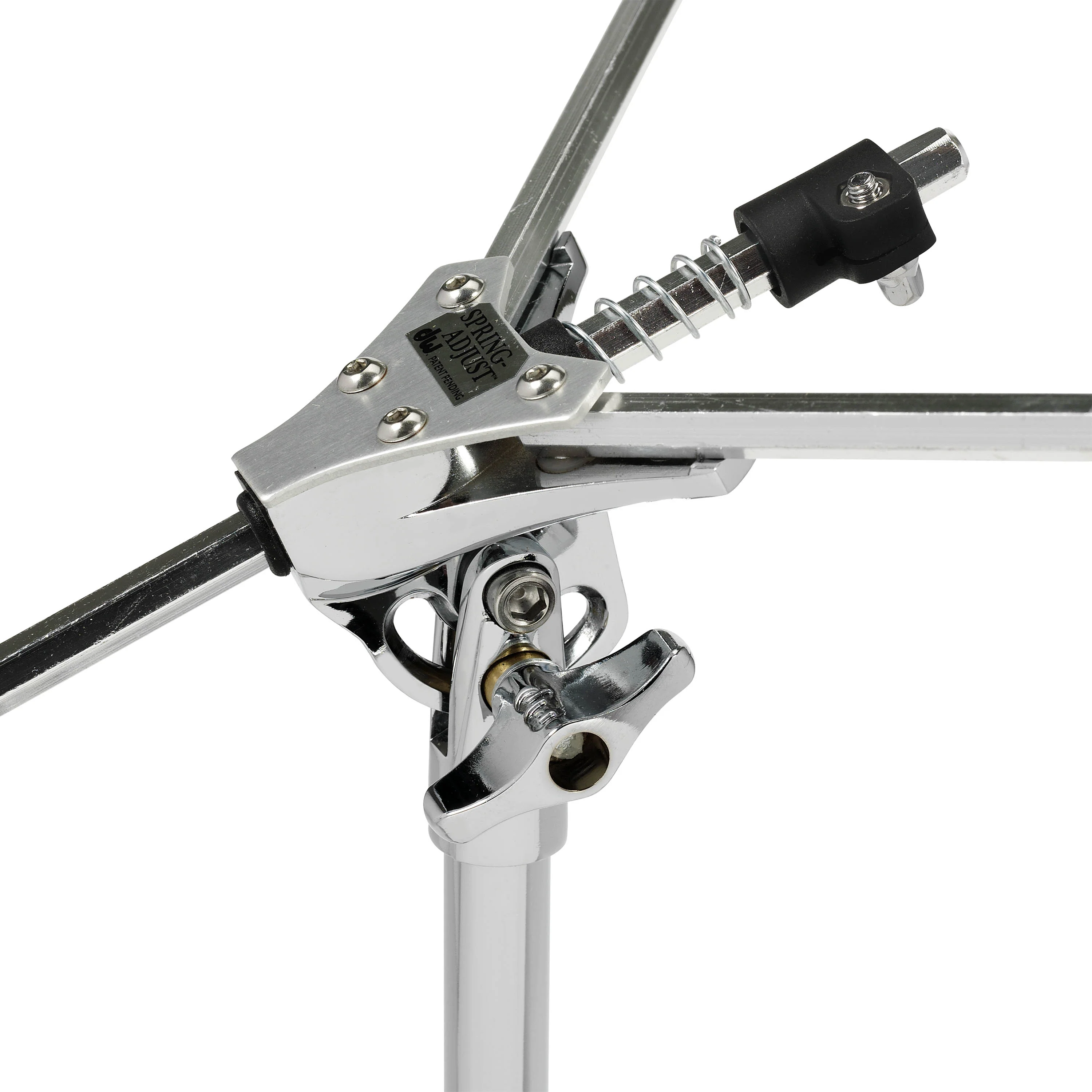 DW Drums 6000 Ultralight Series Flush Base Snare Stand, Chrome - Image 5