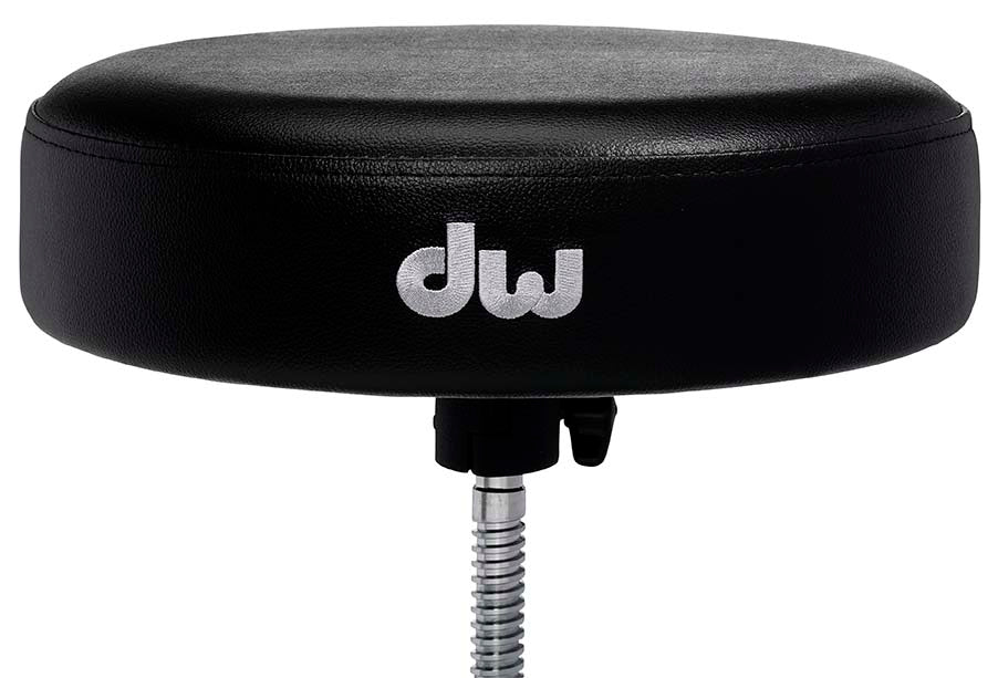 DW Drums 9000 Series 14" Round Top Throne, Chrome - Image 2
