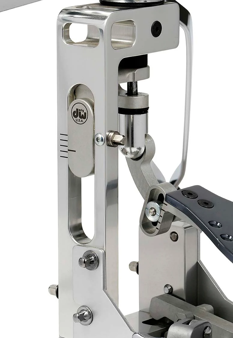 DW Drums MFG Series Machined Direct Drive 2-Leg Hi-Hat Stand, Polished Aluminum - Image 5