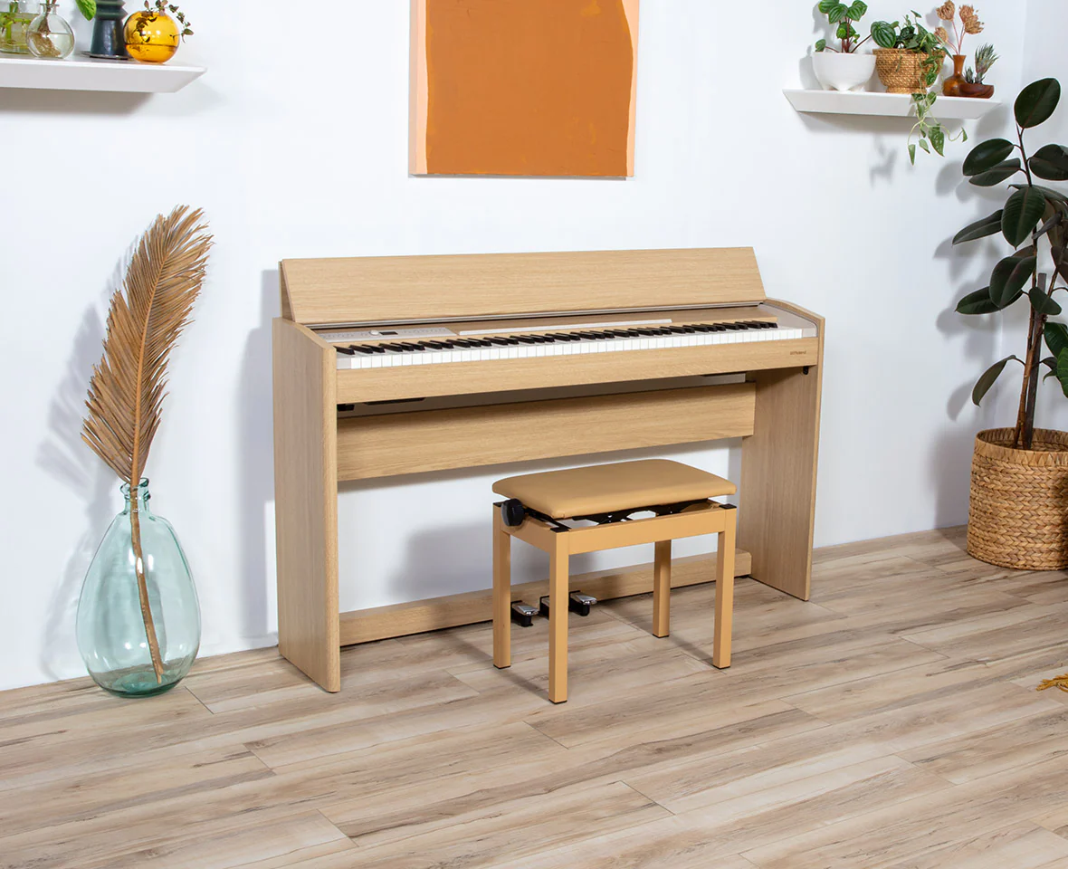 Roland F701-LA Compact, Digital Piano (Light Oak) - Image 8