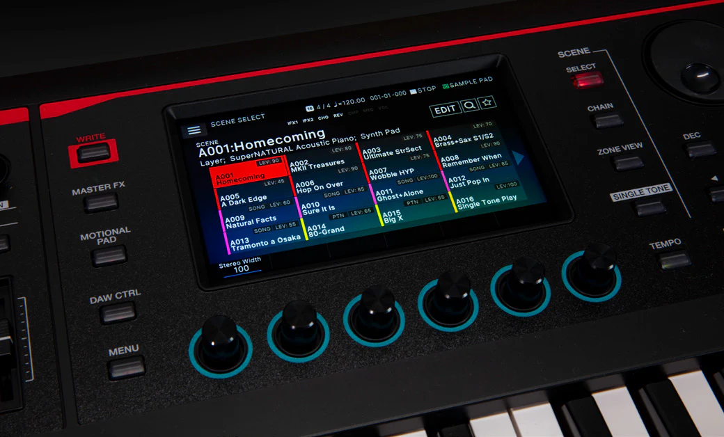 Roland FANTOM-08 Workstation 0-Series Synthesizer (88 Weighted Key) - Image 11