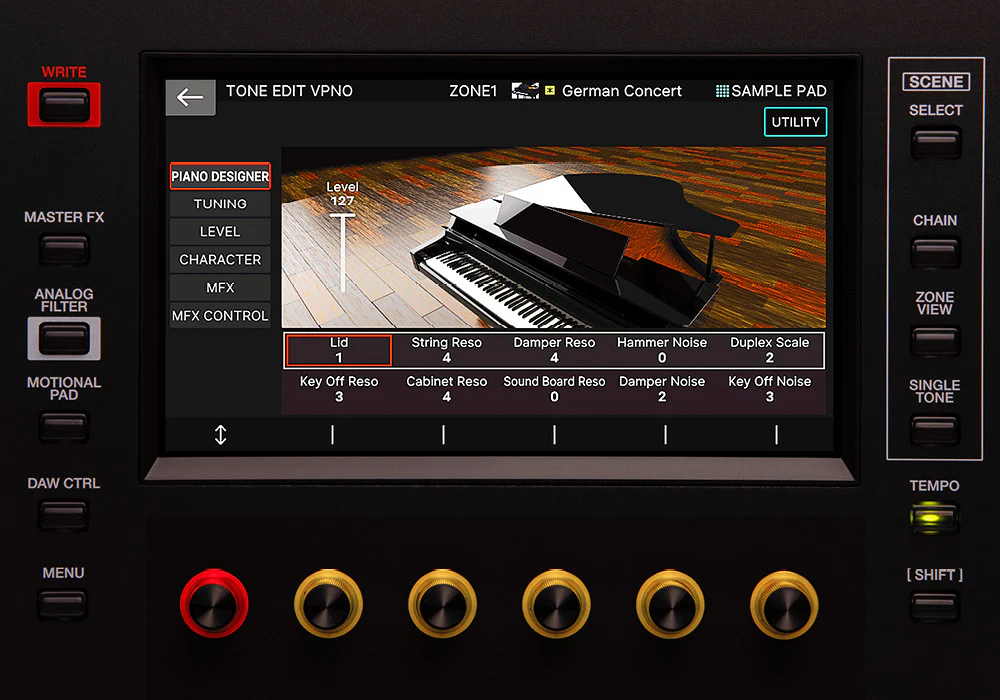 Roland FANTOM-6-EX Workstation Synthesizer (61 Key) - Image 11