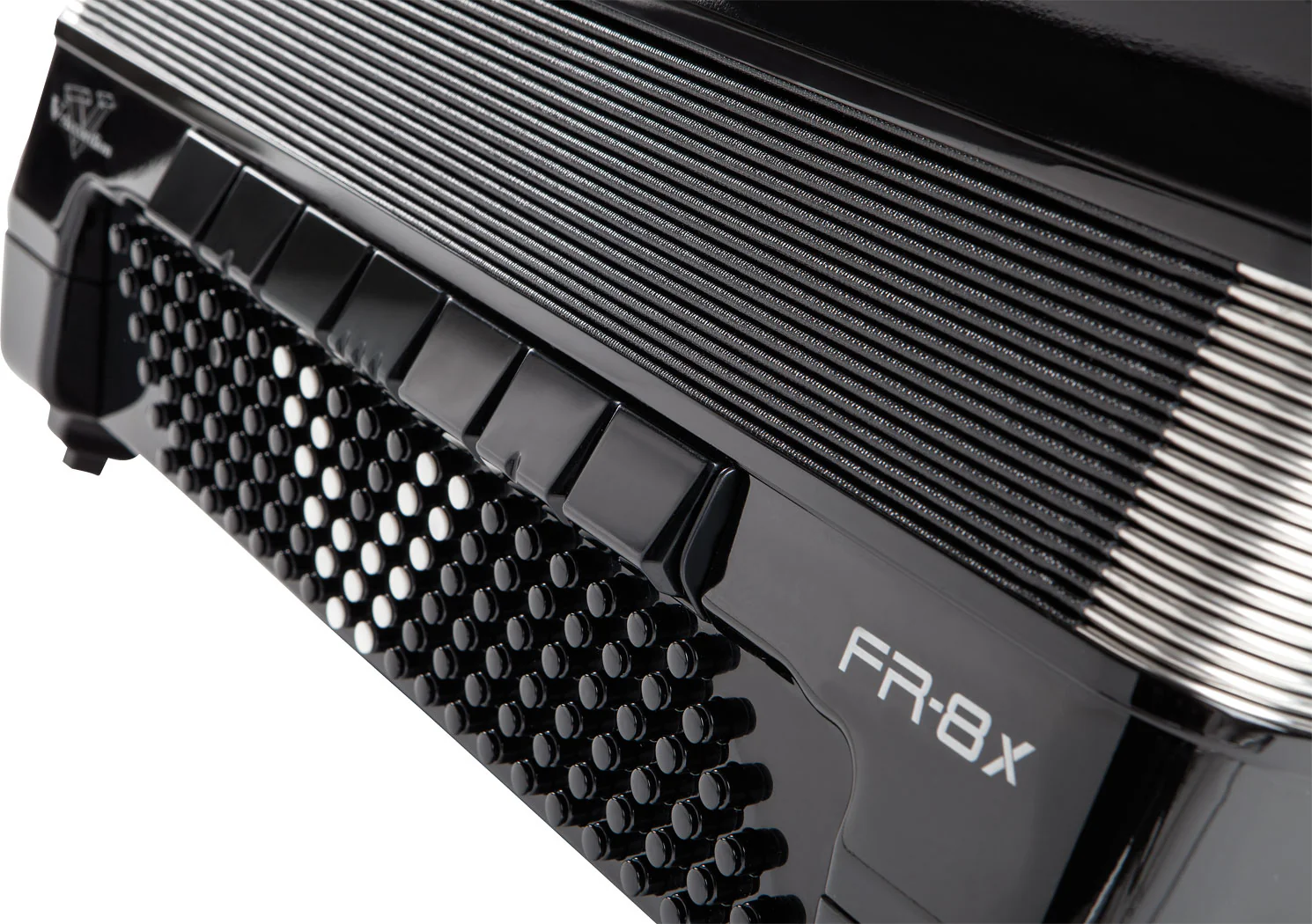 Roland FR-8X-BK V-Accordion (Black, with Keys) - Image 3