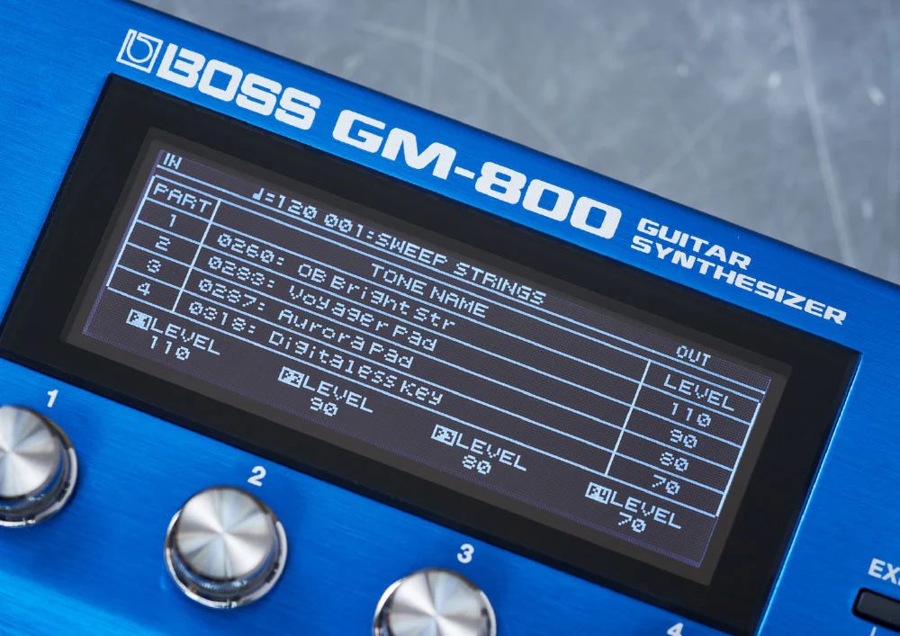 BOSS GM-800 Guitar Synthesizer Pedal - Image 7