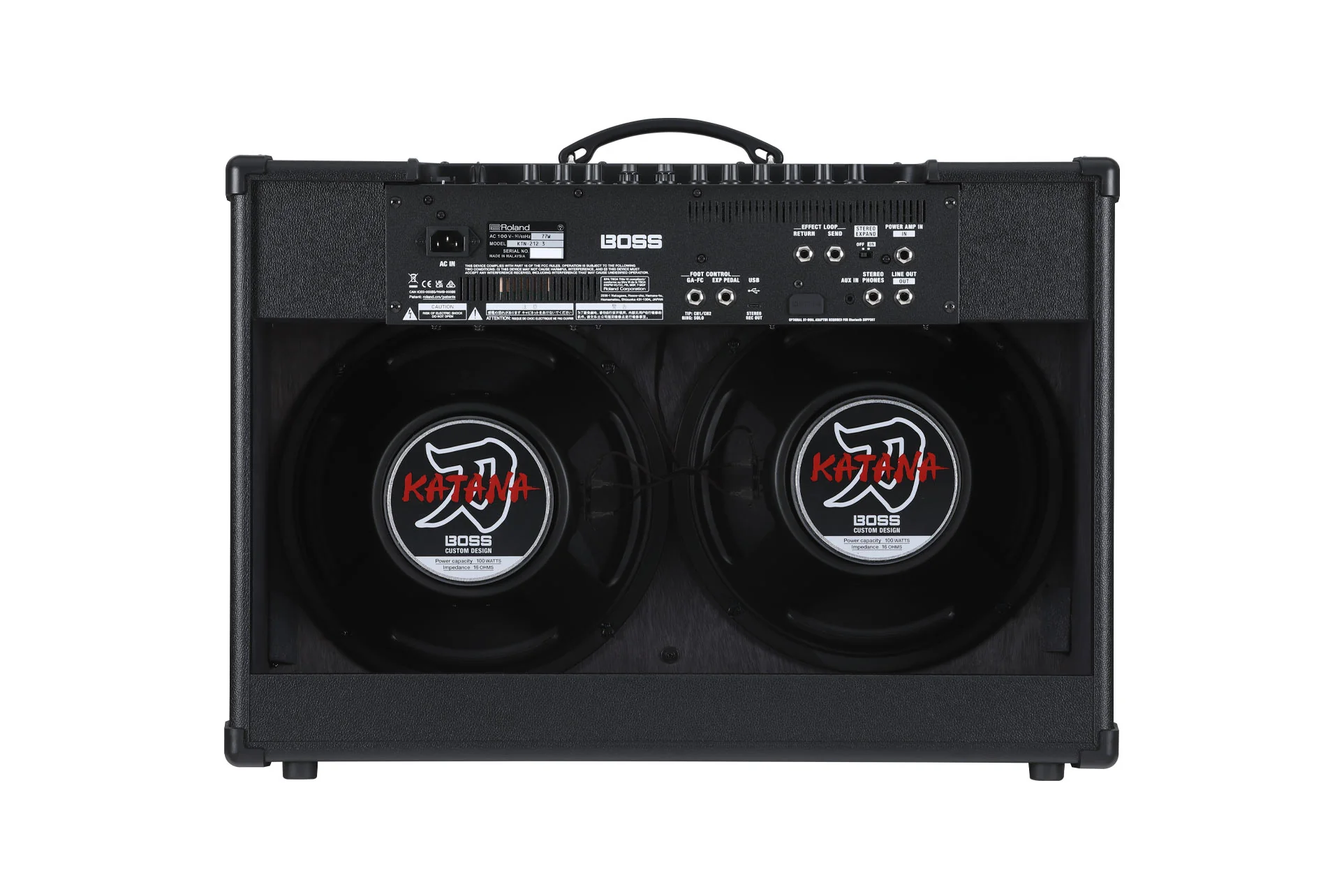 BOSS KTN-100/212 3 Katana Gen 3 100 Watt 2x12 Guitar Amplifier - Image 4