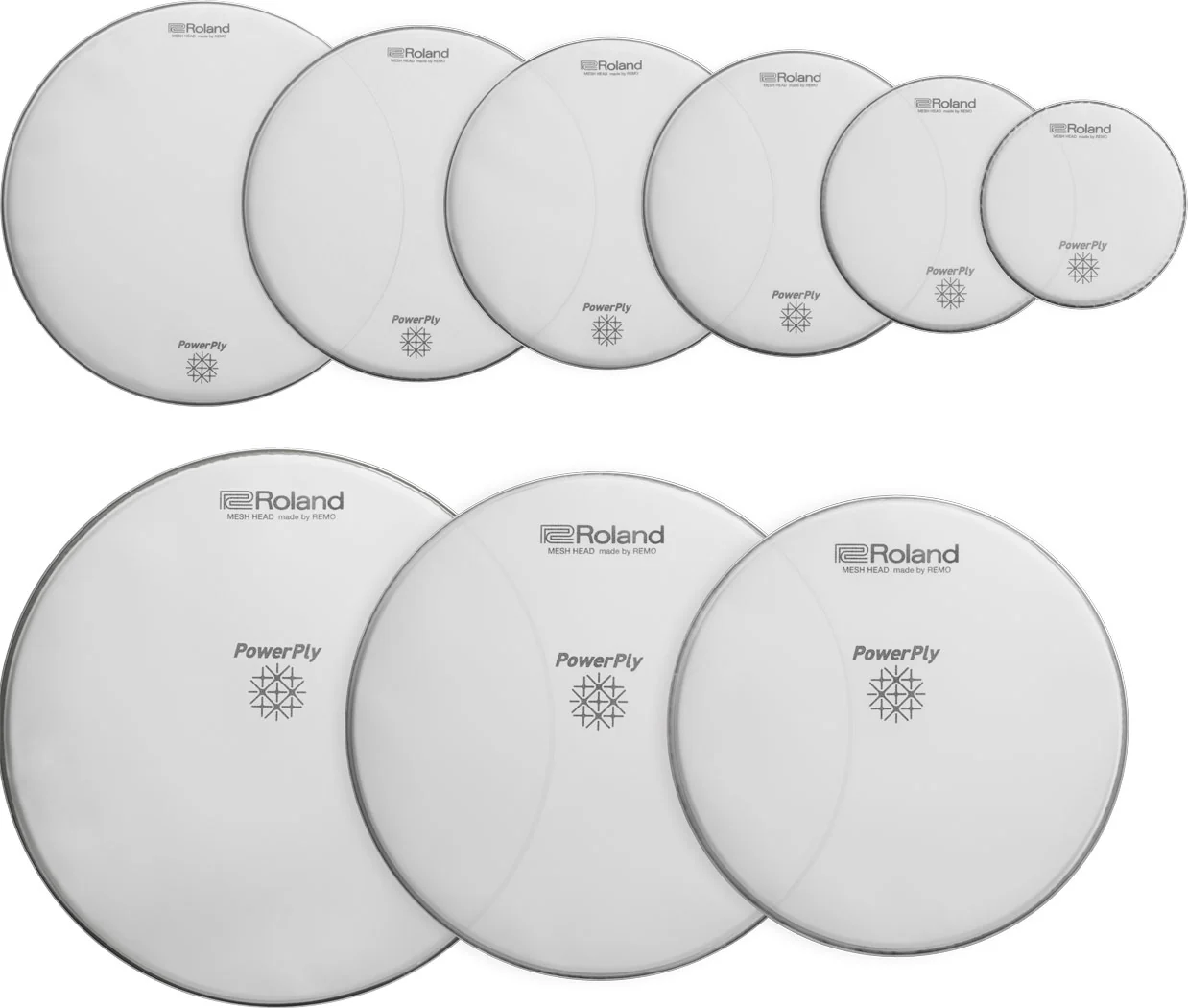 Roland MH2-10 10" 2-Ply Mesh-Head For V-Drums Or Acoustic Drum Shells