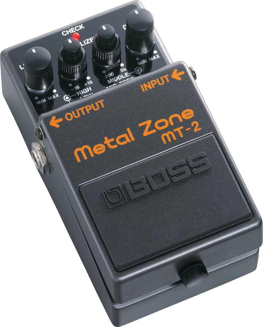 BOSS MT-2 Metal Zone, High Gain Distortion Pedal - Image 3
