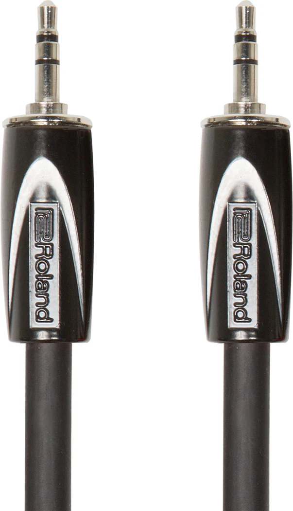 Roland RCC-10-3535 Interconnect Cable, 10ft/3m, 3.5mm TRS-3.5mm TRS, Balanced