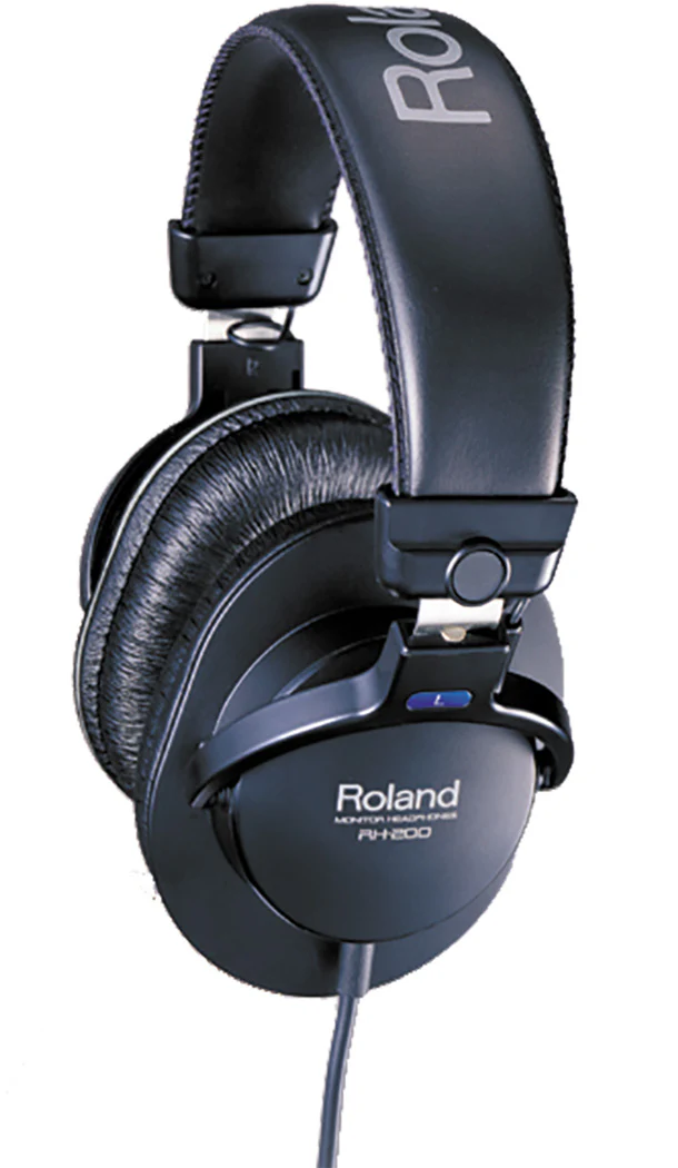 Roland RH-200 Monitor Grade Closed Stereo Headphone (Black)