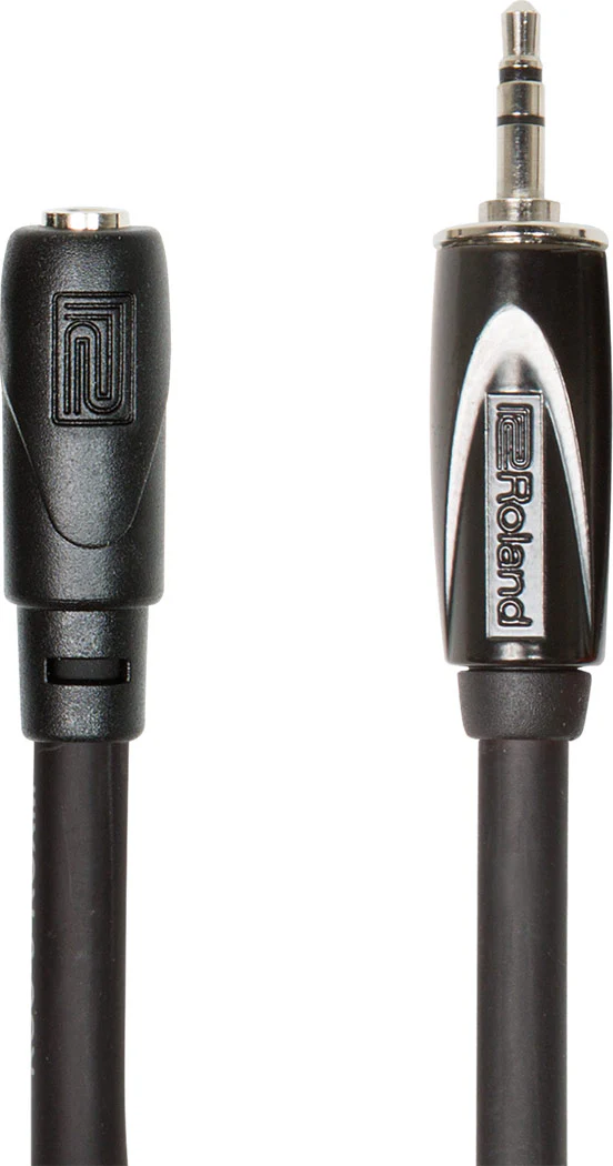 Roland RHC-25-3535 25ft/7.5m Headphone Extension Cable, 3.5Mm TRS Male To Female