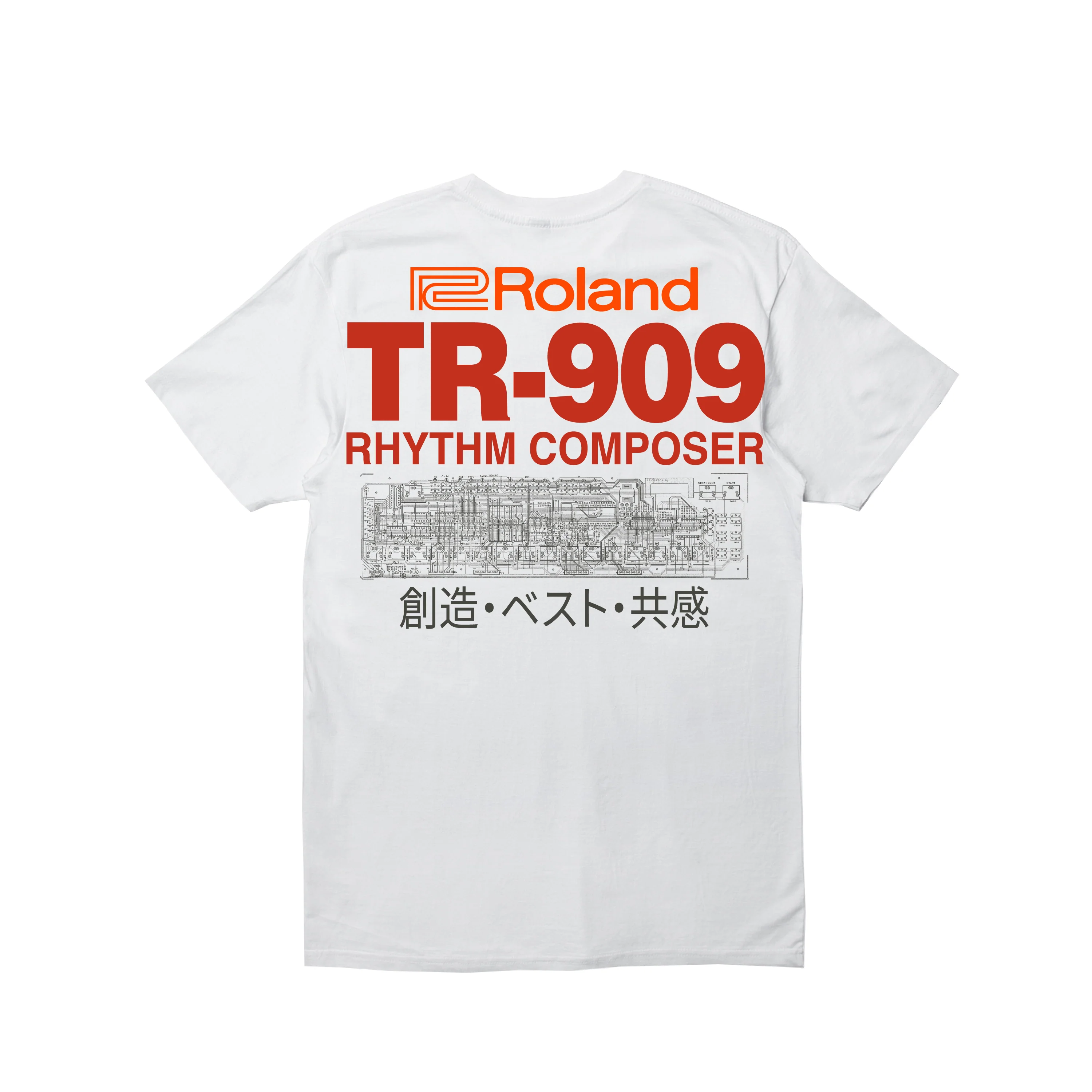 Roland Creation TR-909 T-Shirt - Image 4