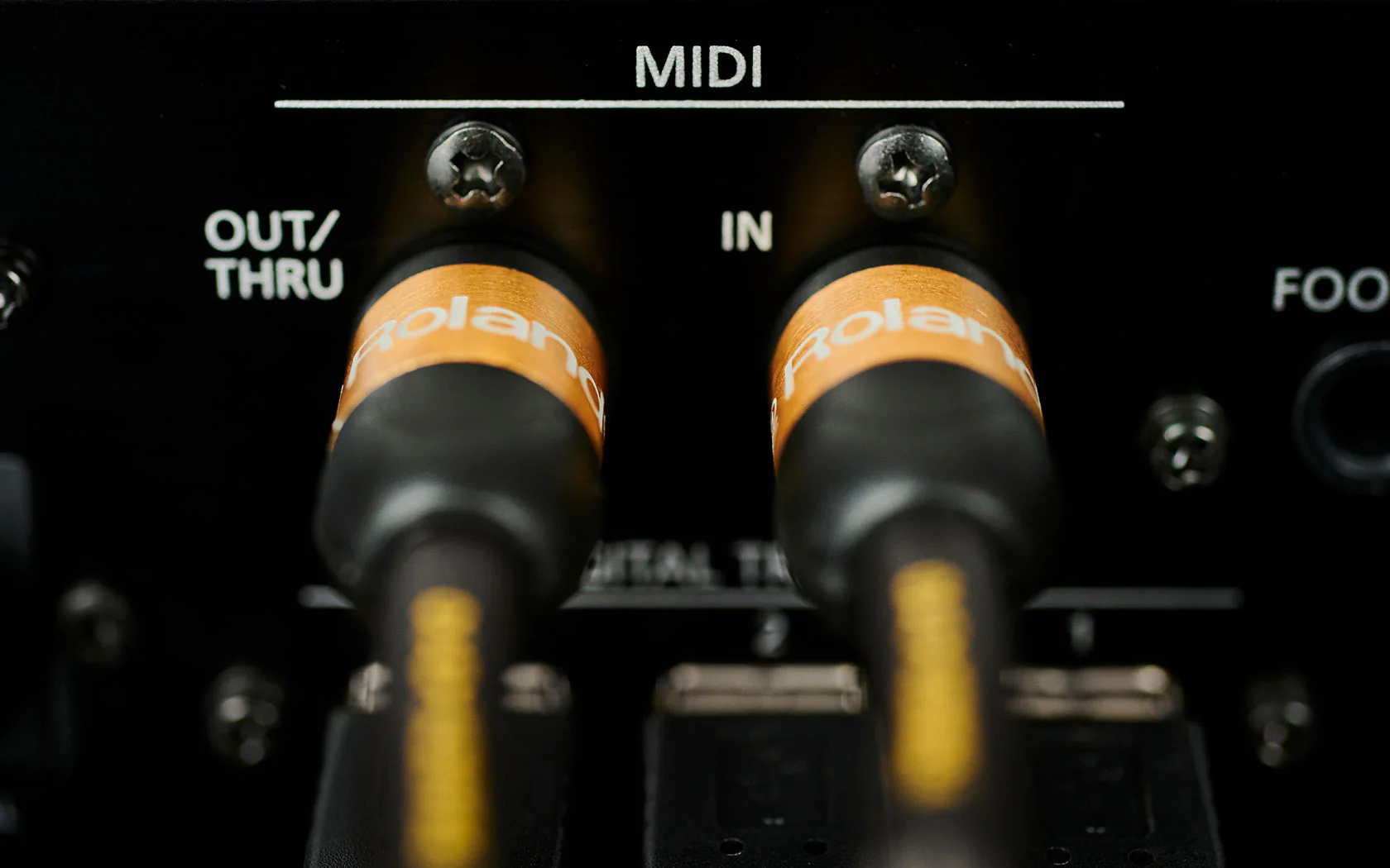 Roland RMIDI-G10 MIDI Cable, 10ft/3m, Gold Series - Image 4