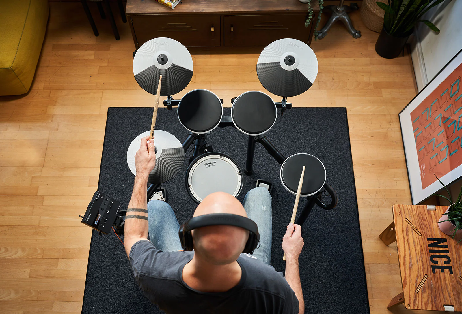 Roland TD-02K Compact Drum Kit with Accessories - Image 8