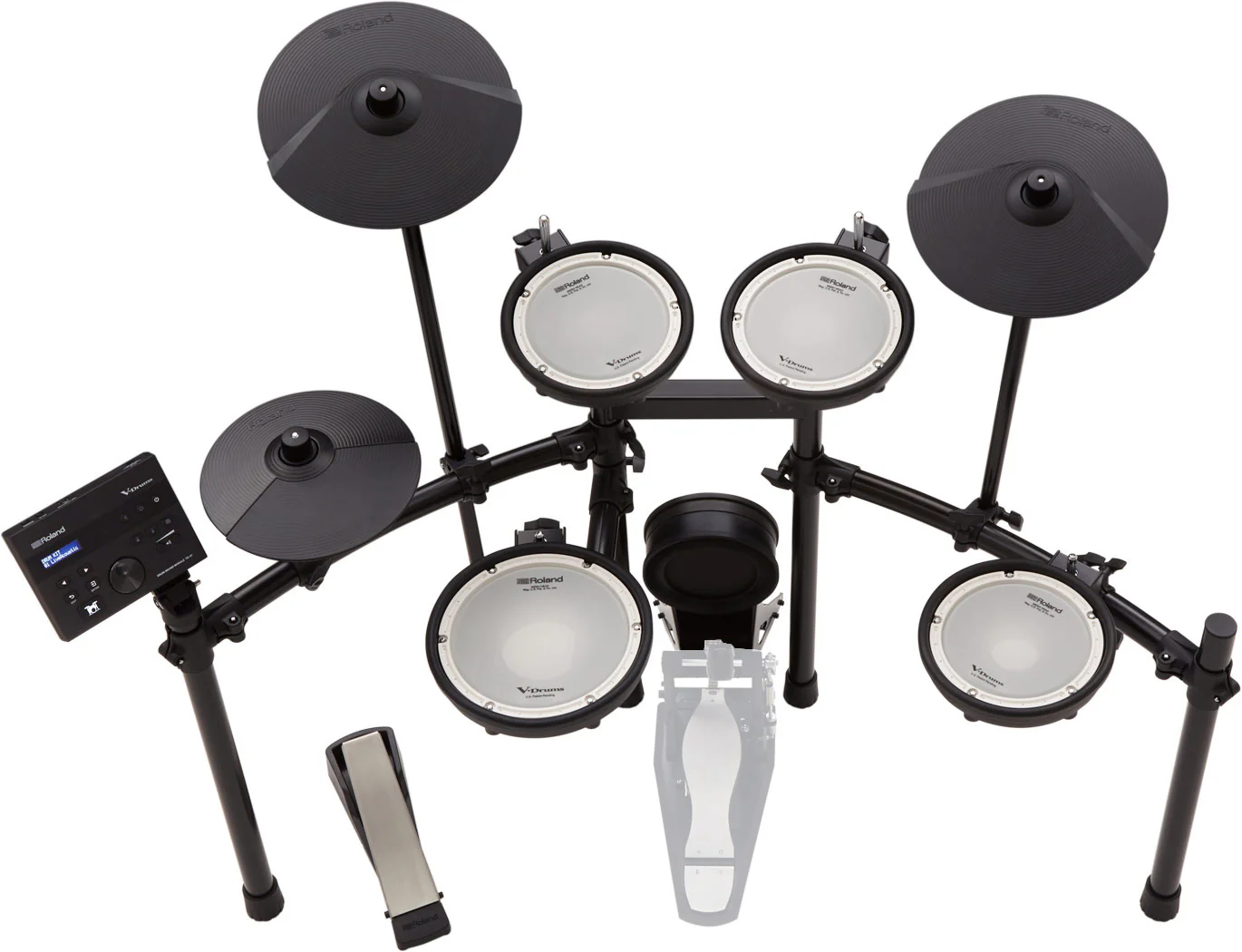 Roland TD-07KV Drum Kit with Hardware & Accessories - Image 4