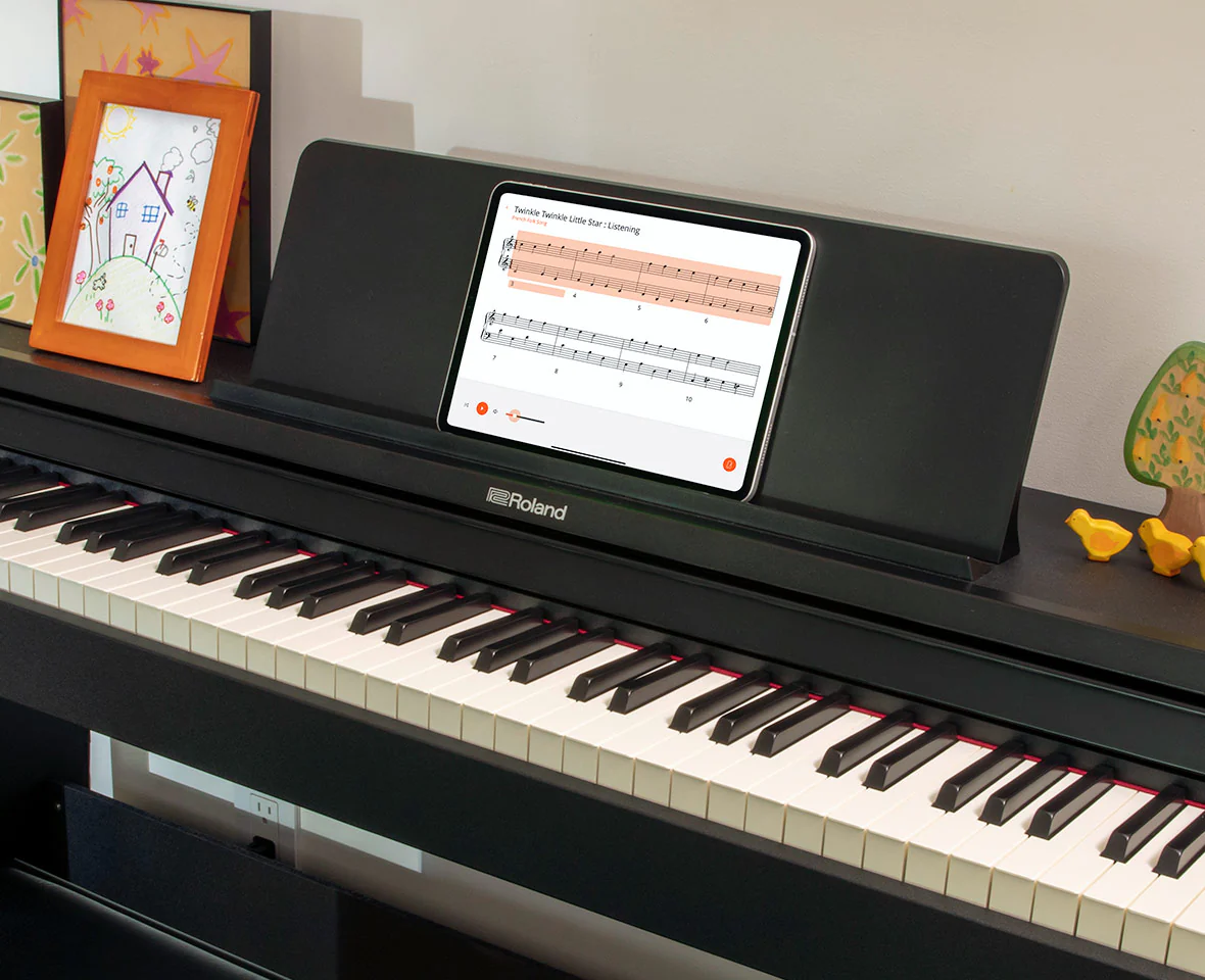 Roland RP-107BKX Digital Piano (Black) - Image 11