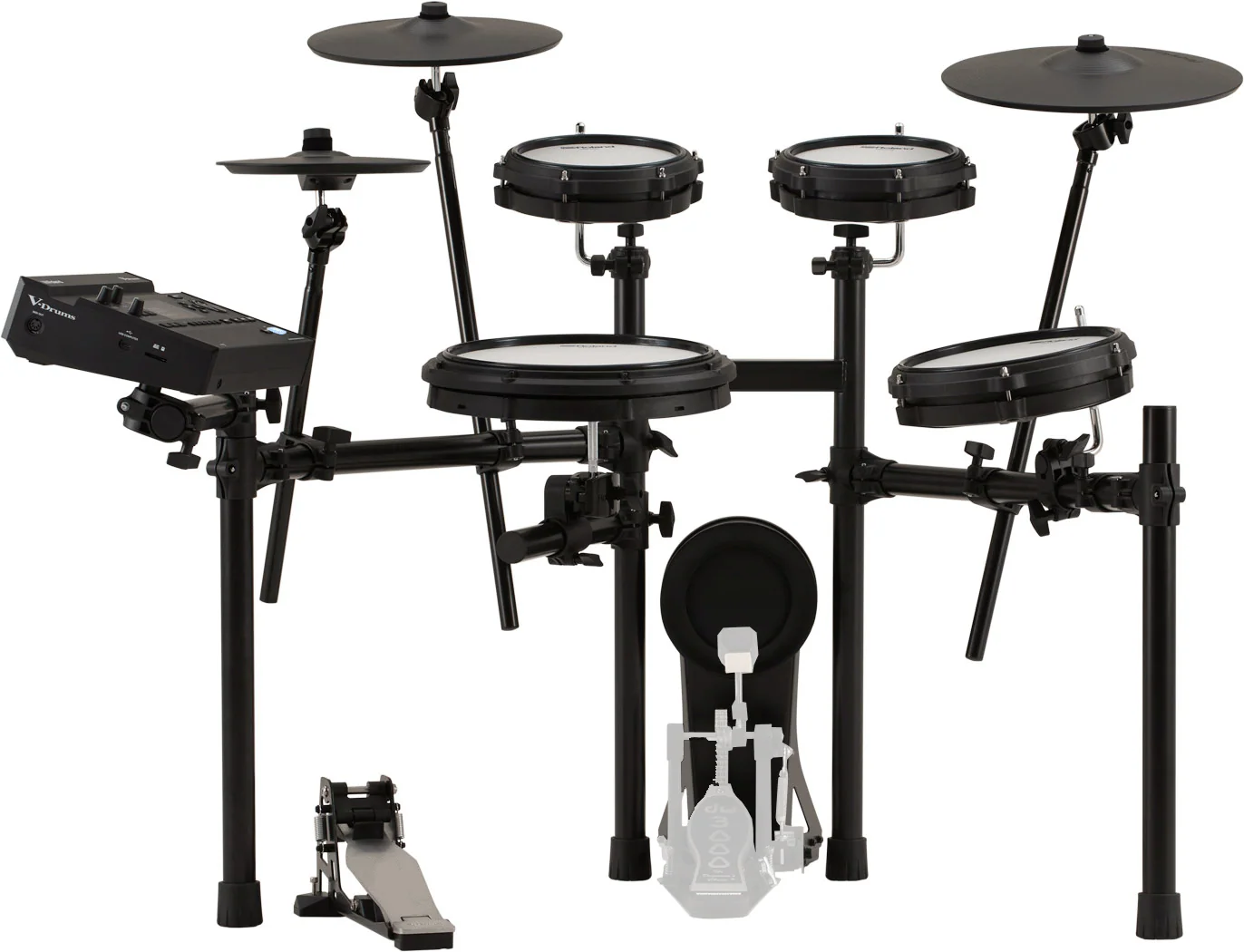 Roland TD313 V-Drums Digital Drum Kit with Hardware - Image 3