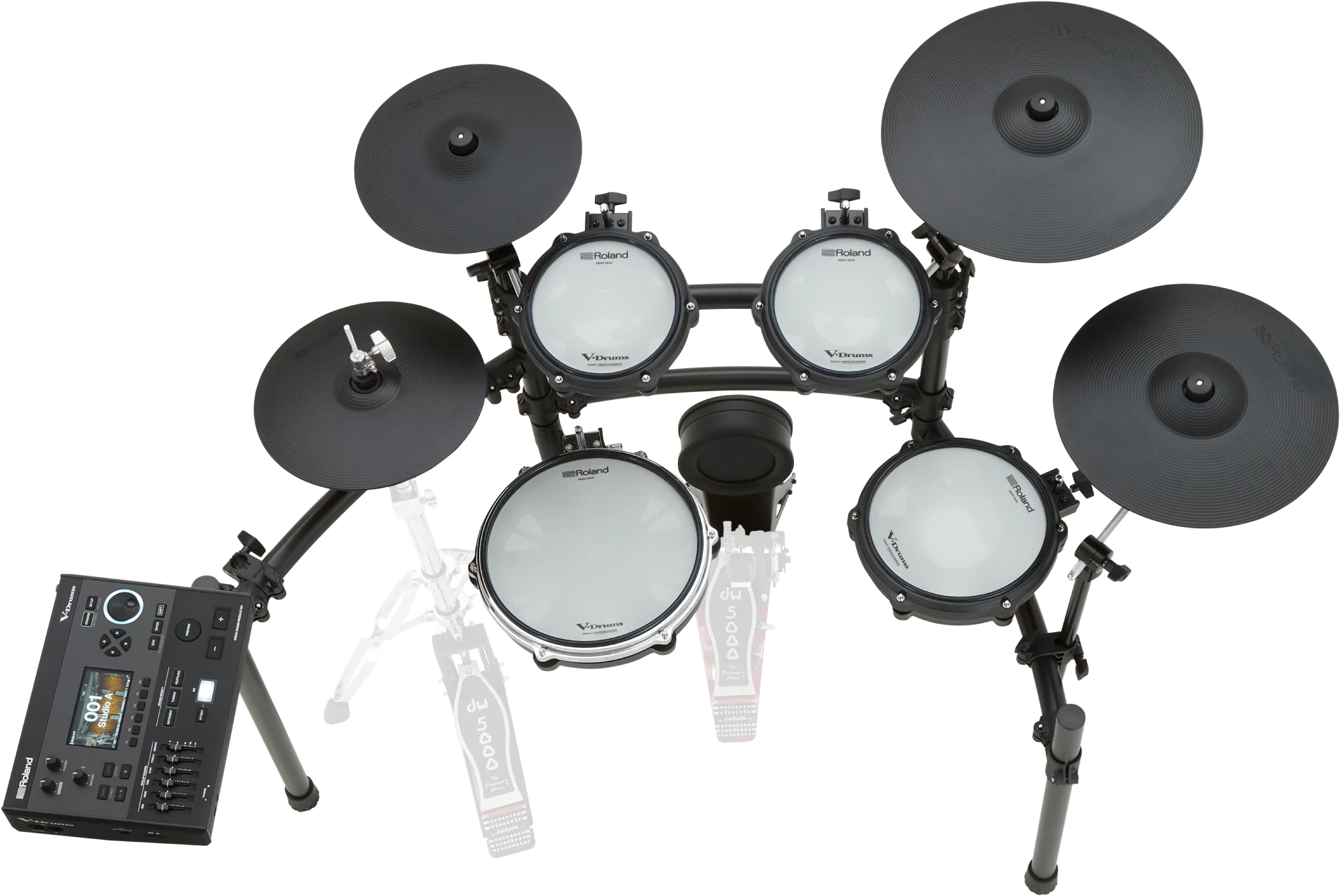 Roland TD513 V-Drums Digital Drum Kit, exc. Accessories - Image 5