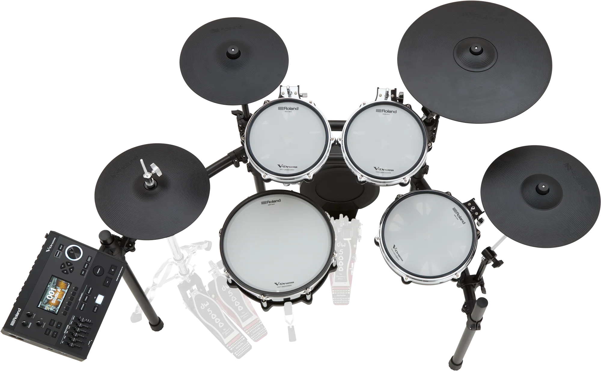 Roland TD516 V-Drums Digital Drum Kit, exc. Accessories - Image 4