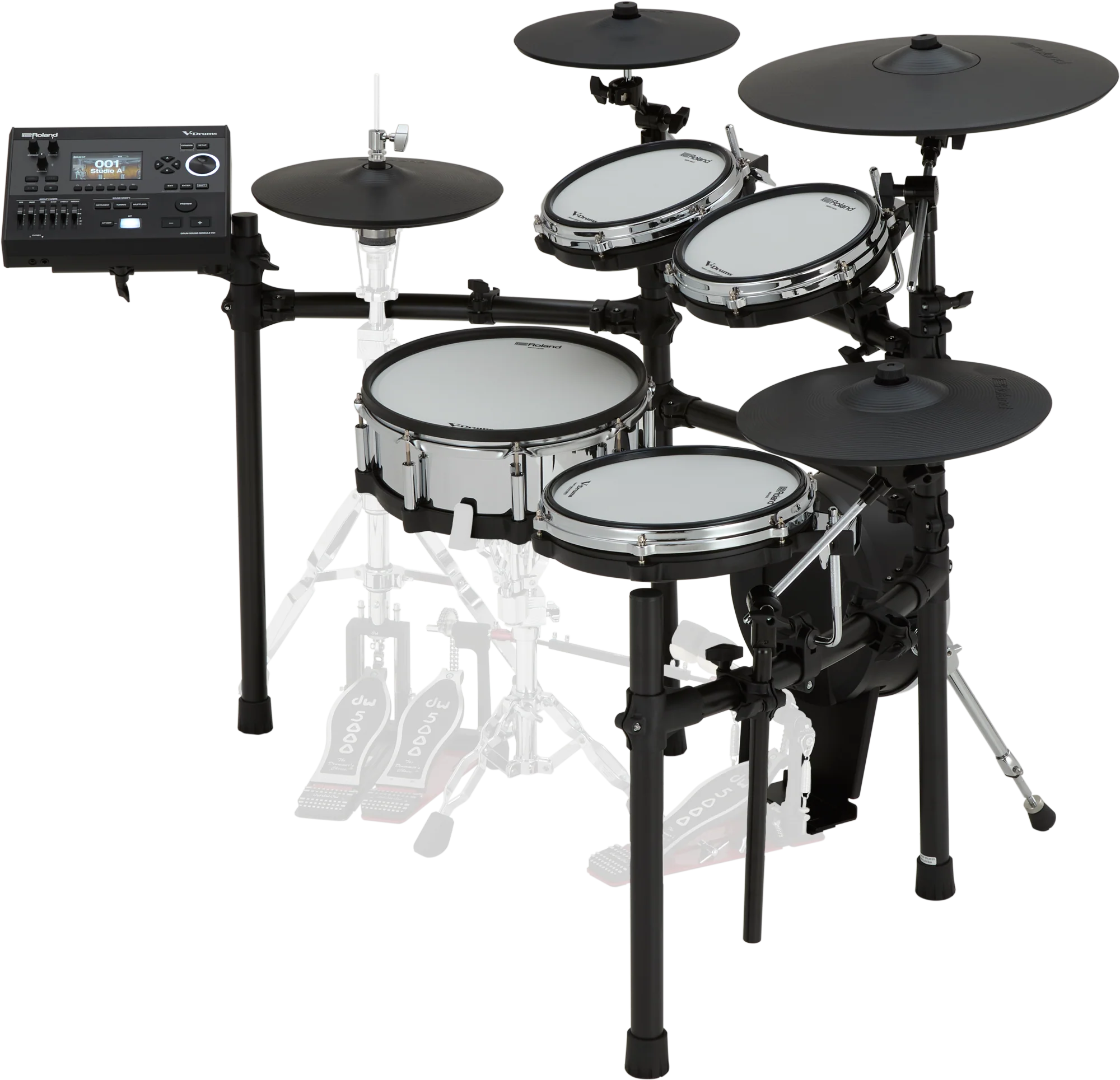 Roland TD516 V-Drums Digital Drum Kit, exc. Accessories - Image 5