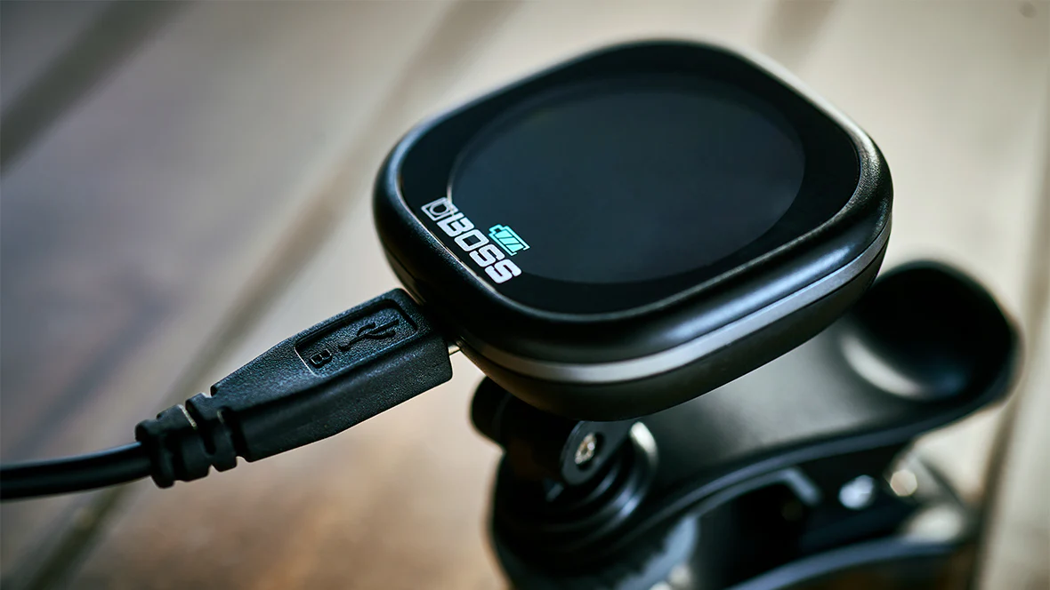 BOSS TU-05 Clip On Tuner with Rechargeable Battery - Image 5