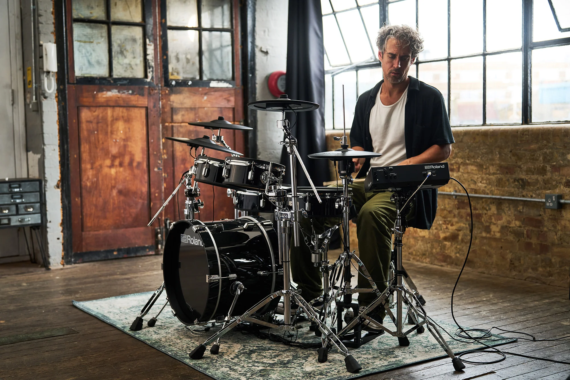 Roland VAD316 V-Drums Acoustic Design Digital Drum Kit, exc. Accessories - Image 10