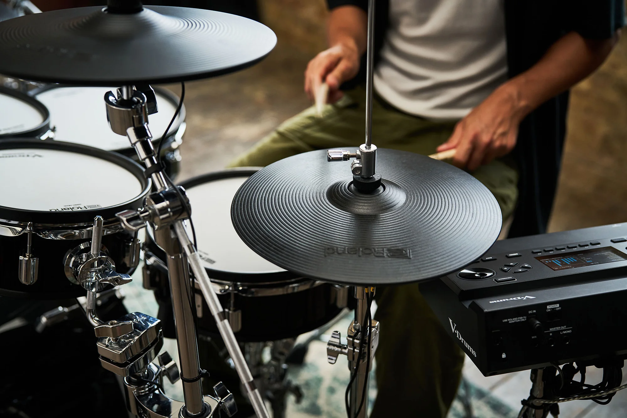 Roland VAD316 V-Drums Acoustic Design Digital Drum Kit, exc. Accessories - Image 11