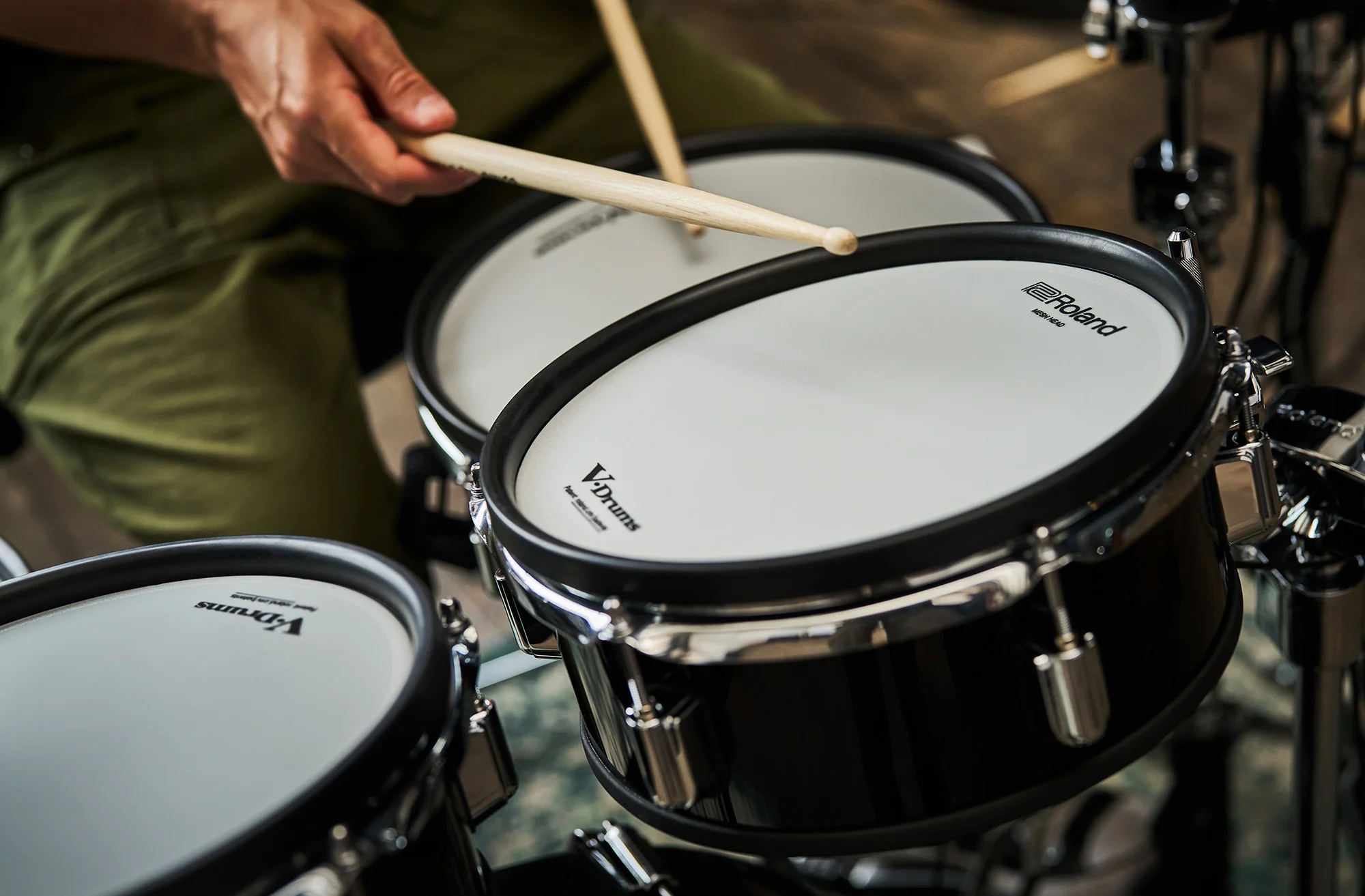 Roland VAD316 V-Drums Acoustic Design Digital Drum Kit, exc. Accessories - Image 12