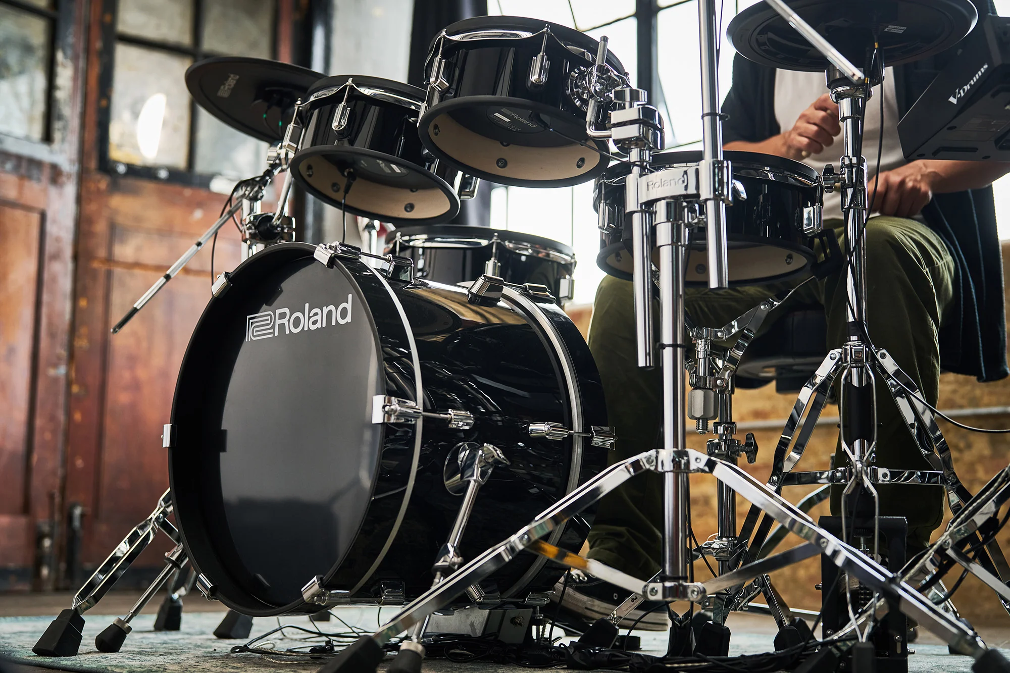 Roland VAD316 V-Drums Acoustic Design Digital Drum Kit, exc. Accessories - Image 7