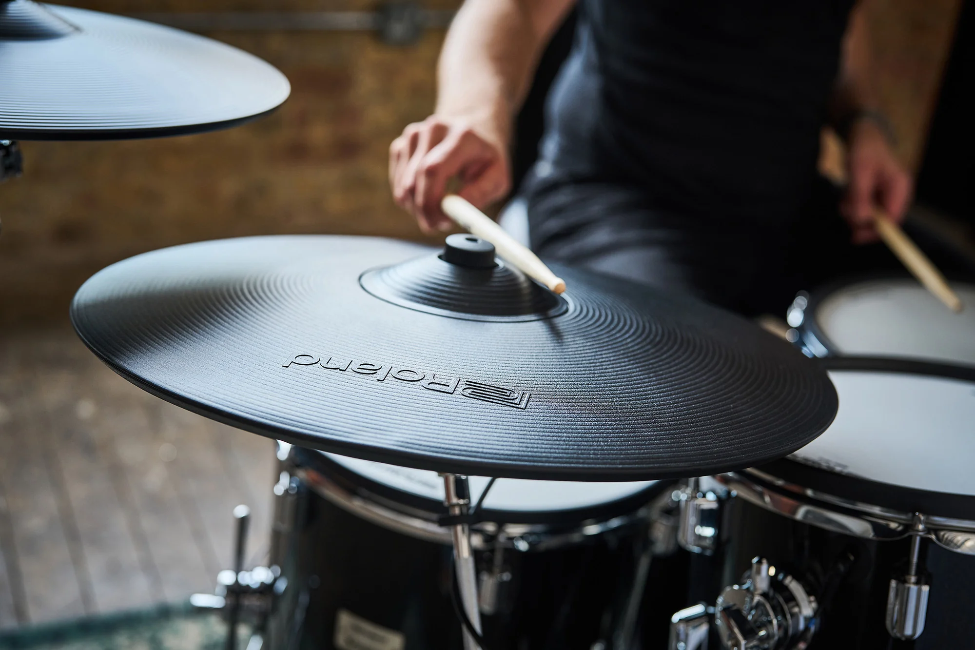 Roland VAD516 V-Drums Acoustic Design Digital Drum Kit, exc. Accessories - Image 7
