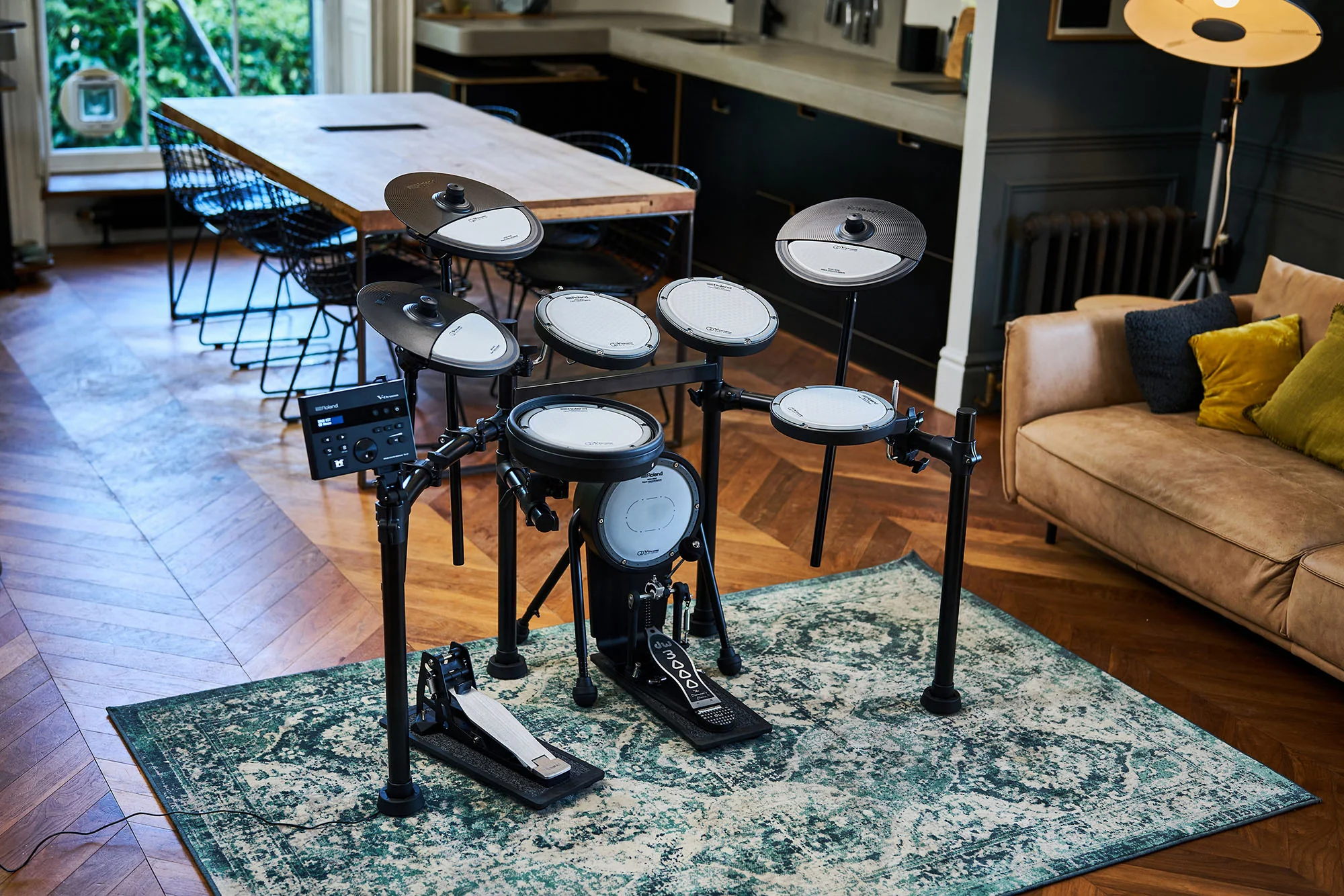Roland VQD-106 Quiet Drum Kit including TD-07 module - Image 2