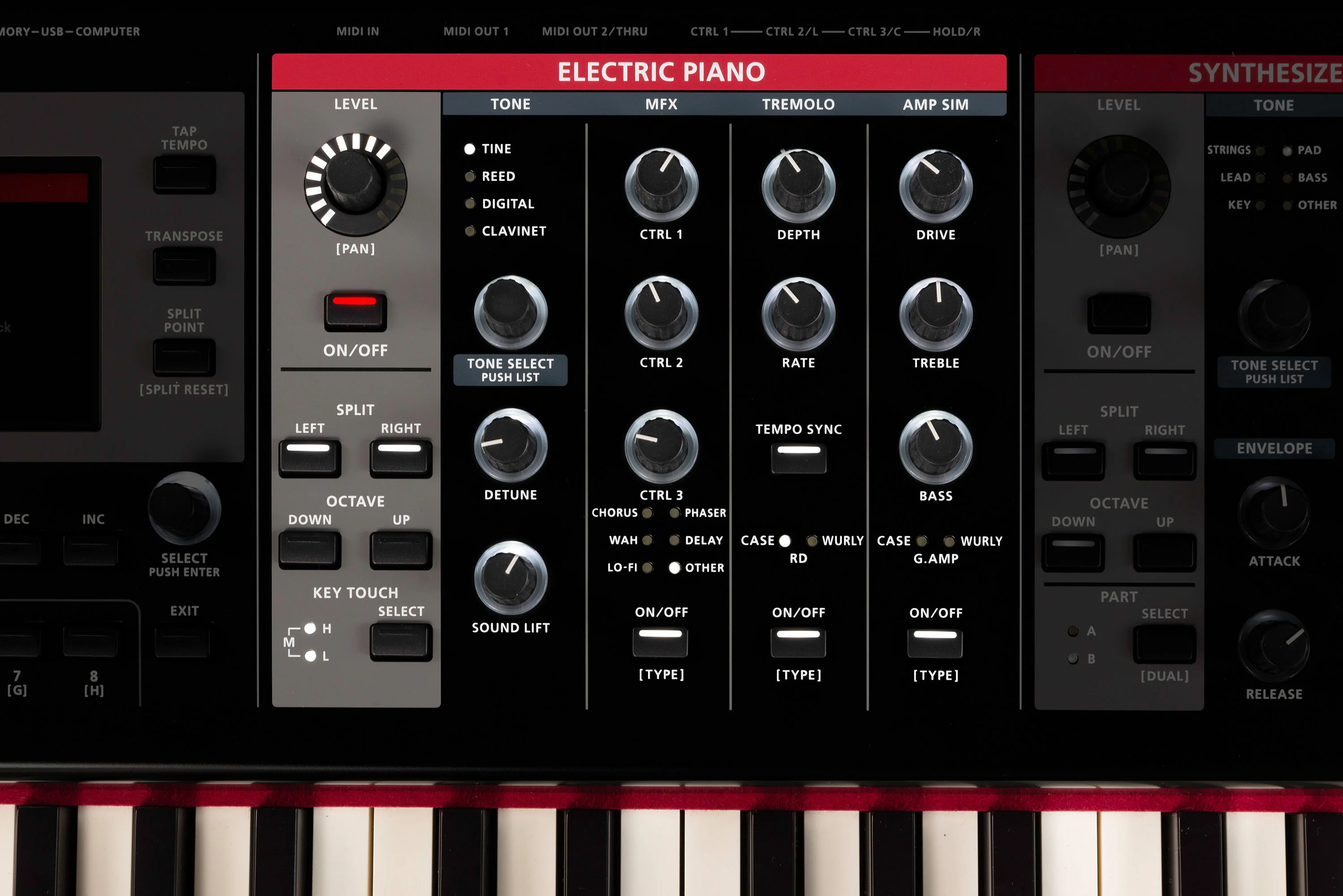 Roland V-Stage 88 Stage Keyboard with Weighted Hammer Action Keys - Image 9
