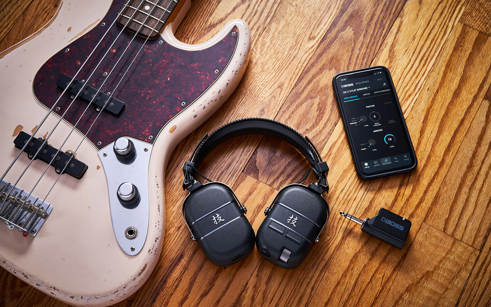 BOSS WAZA AIR BASS Personal Bass Amplification System - Image 6