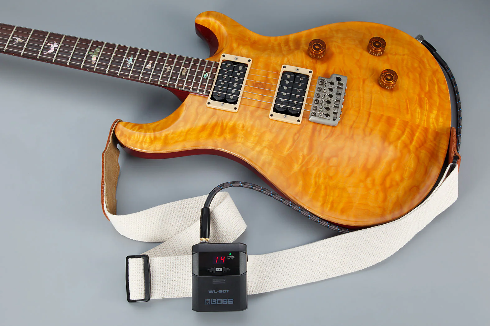 BOSS WL-60 Wireless System with Body Pack Transmitter - Image 14